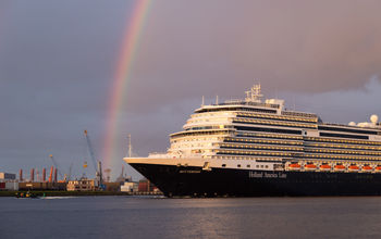 Holland America Line Rotterdam at sea