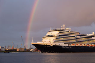 Holland America Line Rotterdam at sea