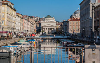 Trieste, Italy, canal