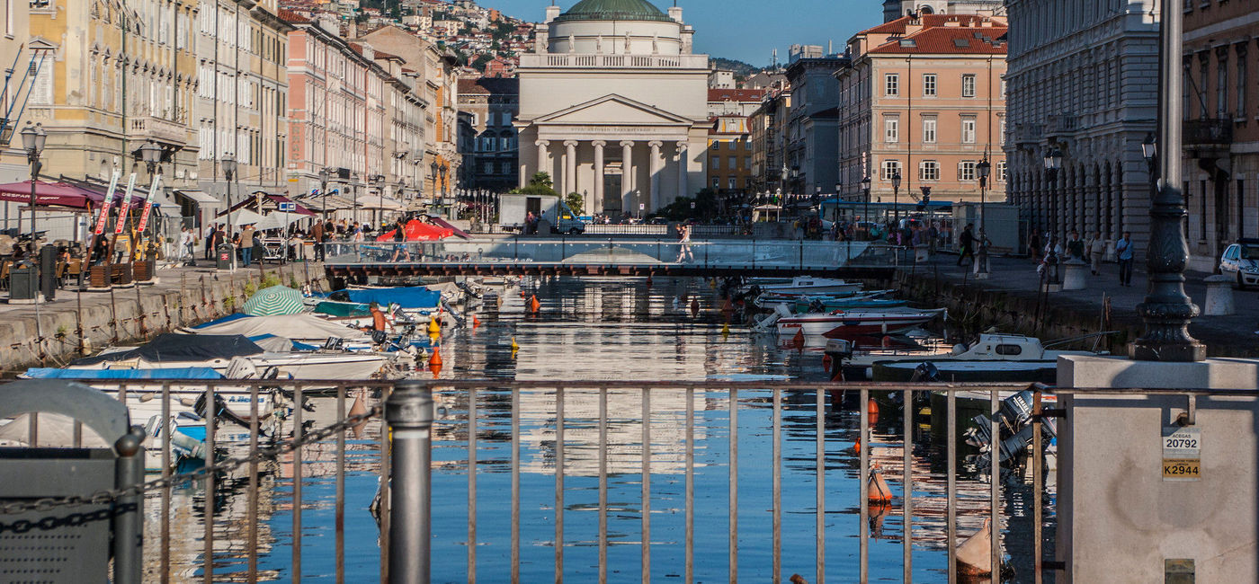 Image: The Grand Canal in Trieste. (Photo via Stefano Merli)