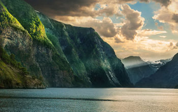 A fjord in Norway.