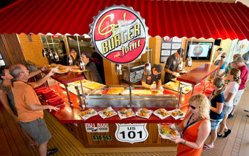 Guy Fieri's Burger Joint aboard Carnival Breeze
