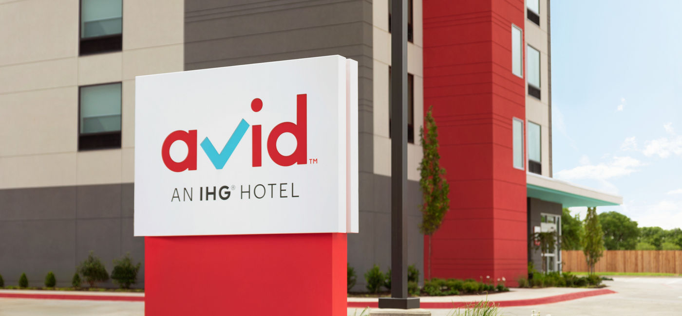 Image: Avid hotel exterior. (photo courtesy of IHG)