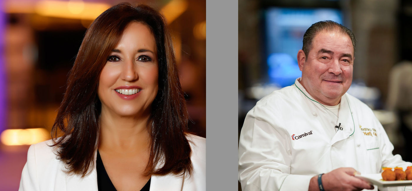 Image: Christine Duffy, Emeril Lagasse (Christine Duffy, Emeril Lagasse)