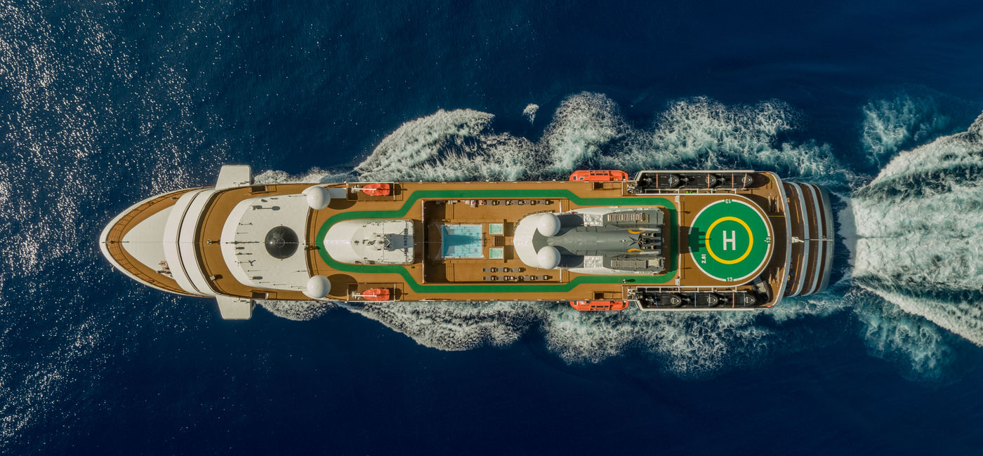 Image: A rendering of Atlas’ first ship, World Navigator. (photo via Atlas Ocean Voyages)