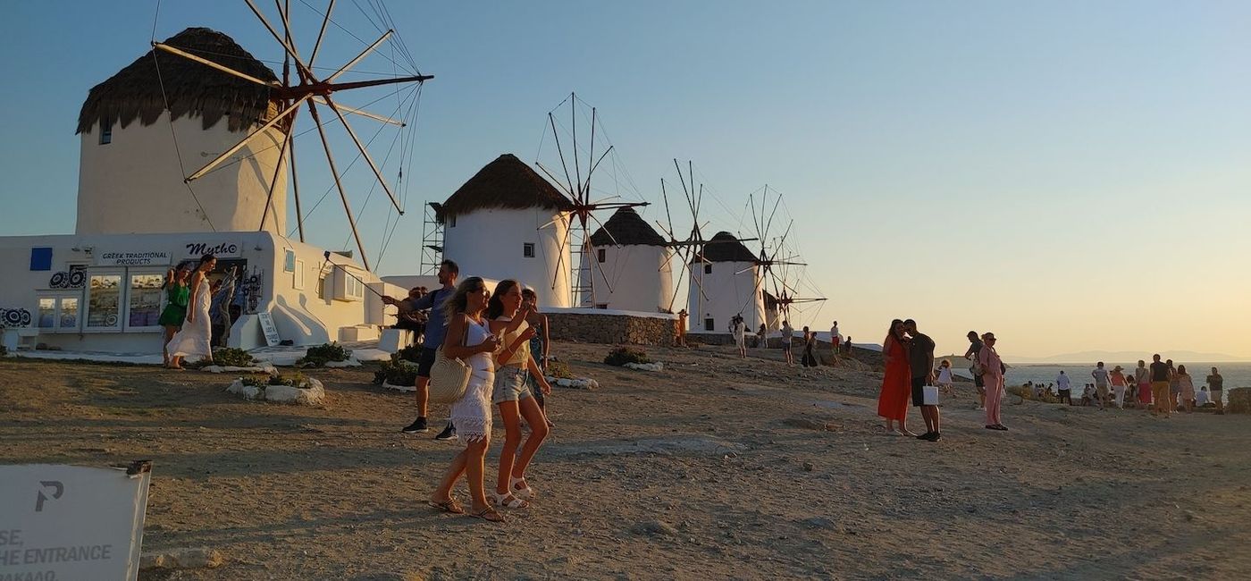 Image: Mykonos, Greece. (photo by Claudette Covey)