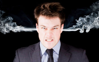Angry man