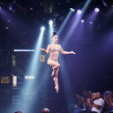New hair hang act at Opium, the Cosmopolitan of Las Vegas