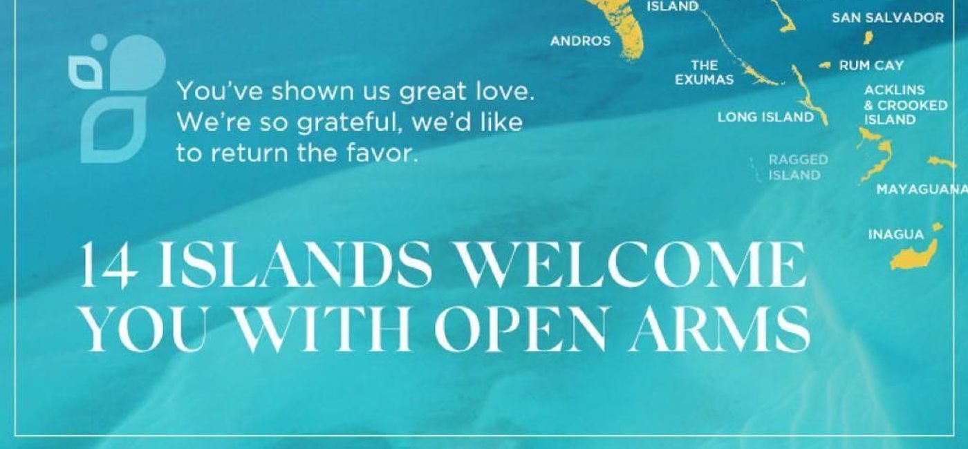 Image: The Bahamas Tourist Office is encouraging travellers to visit the islands that were unaffected by Hurricane Dorian. (Photo: Bahamas Tourist Office)