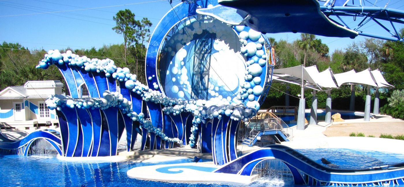 Image: PHOTO: The old Blue Horizons dolphin show venue at SeaWorld Orlando. (photo via Flickr/Jeremy Thompson) 