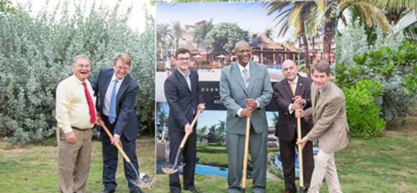 Image: Marriott Antigue groundbreaking (Antigua and Barbuda Tourism Authority)