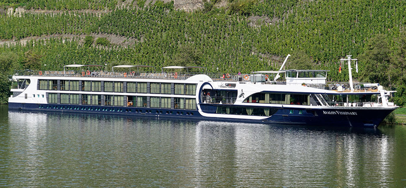 Image: PHOTO: Avalon Waterways' beautiful Avalon Visionary docked in Bernkastel, Germany. (photo by Jason Leppert)