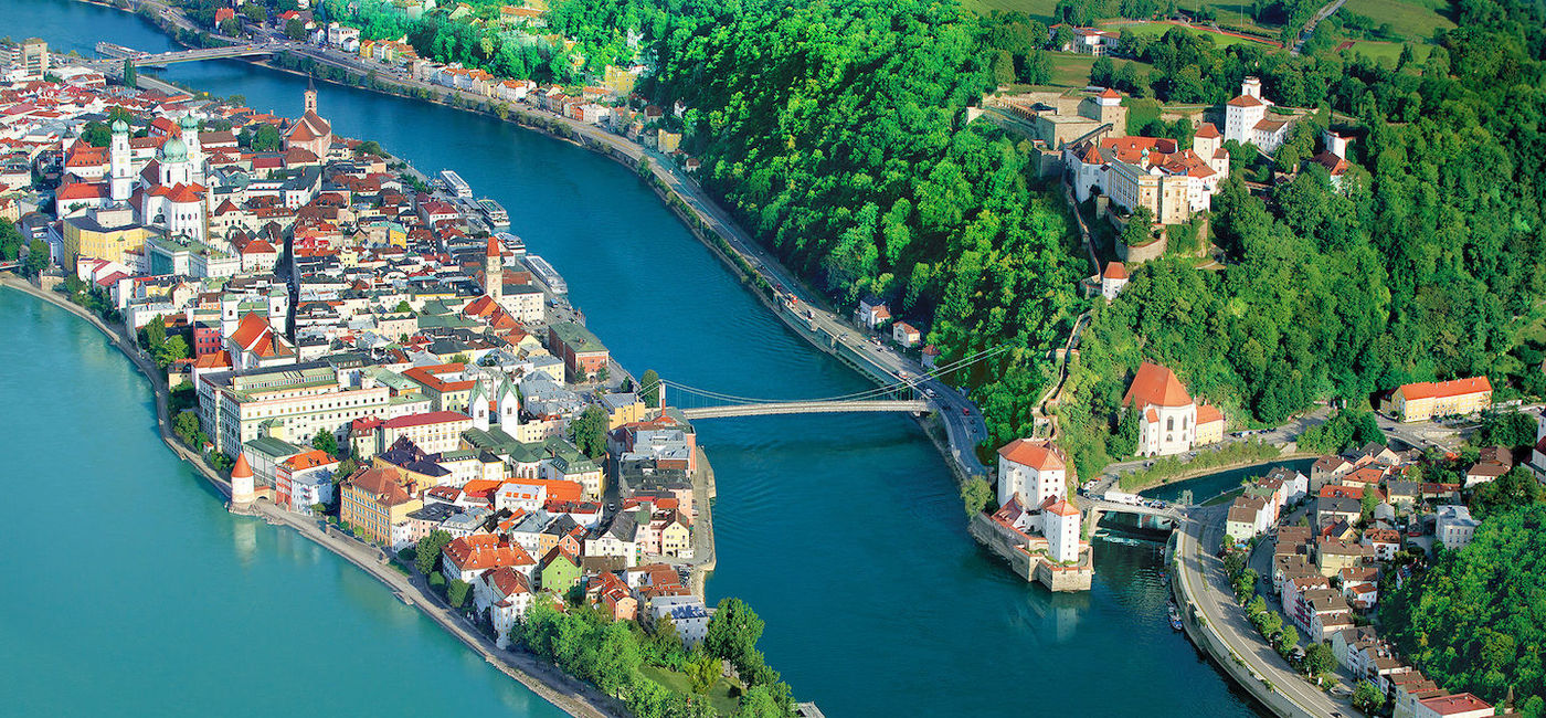 Image: AmaPrima in Passau, Germany. (photo via AmaWaterways)
