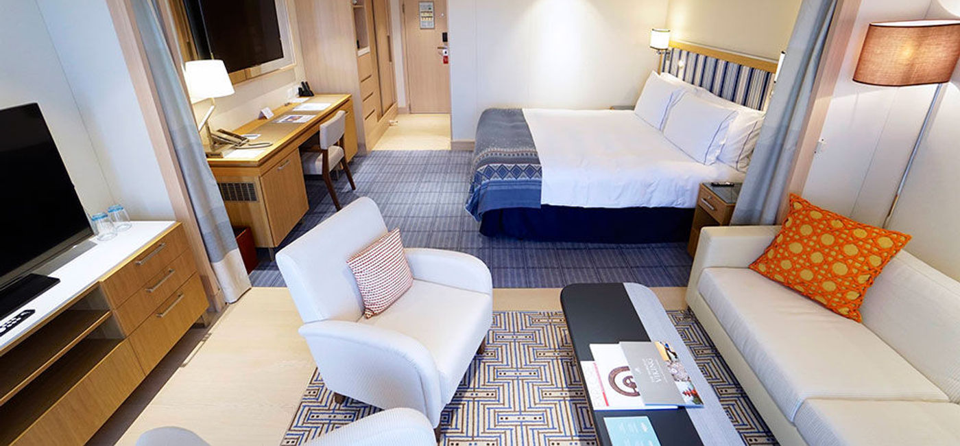 Image: PHOTO: Viking Ocean Cruises' Penthouse Junior Suite aboard the Viking Sea. (photo by Jason Leppert)