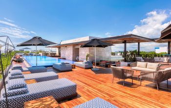 The Yucatan Resort Playa Del Carmen's Rooftop Pool