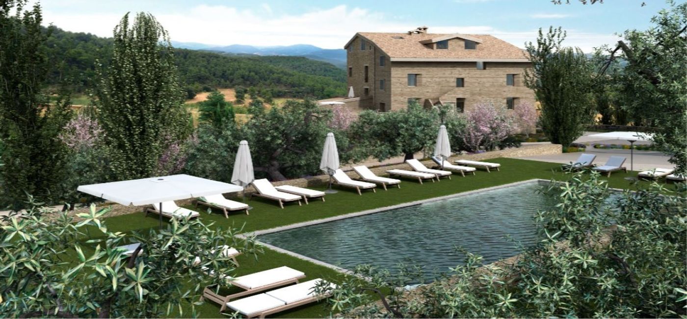 Image: PHOTO: Poolside at the new Torre Del Marques hotel. (photo via Small Luxury Hotel of the World)