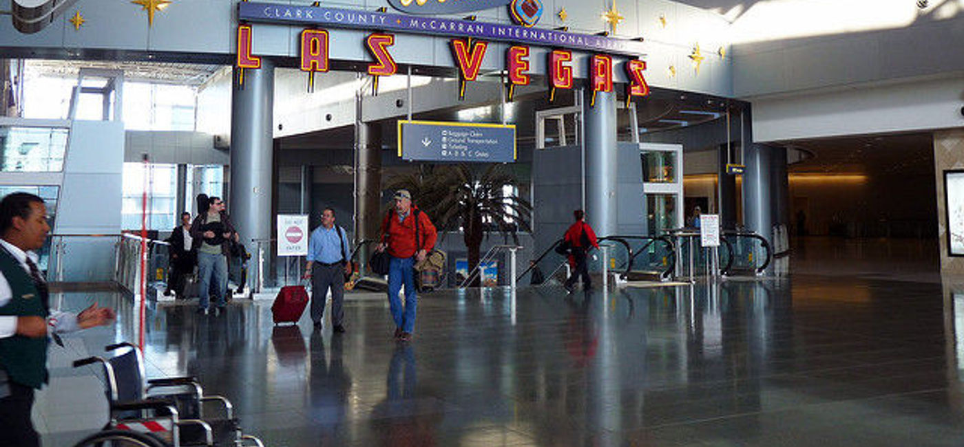 Image: McCarran Airport welcomes visitors.  (Flickr Craig Howell)