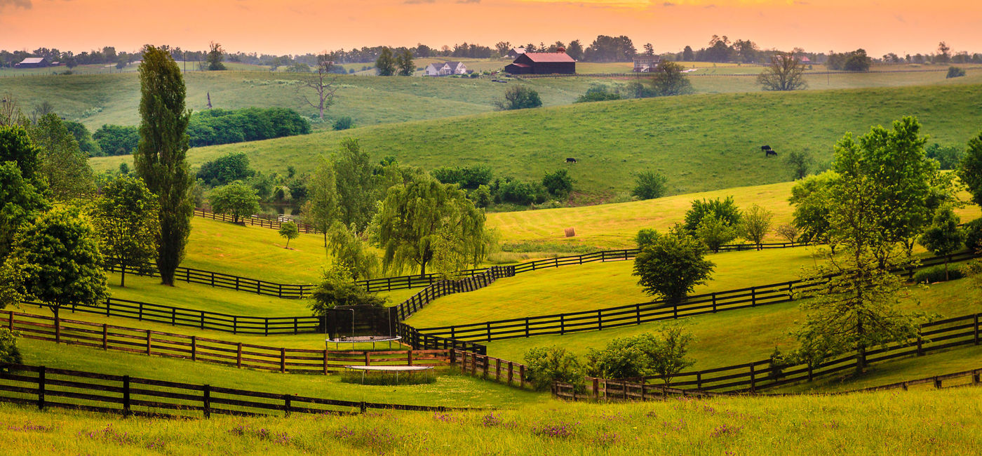 Image: Farmland and pastures in rural Kentucky. (photo via iStock/Getty Images Plus/alexeys)