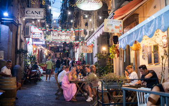 Spanish Quarter of Napoli, Italy