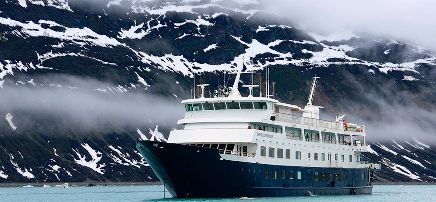 Image: UnCruise Adventures' Safari Endeavour in Alaska. (photo by Jason Leppert)