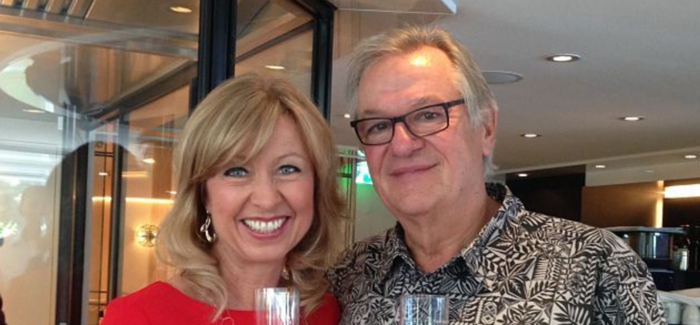 Image: PHOTO: AmaWaterways co-founders Rudi Schreiner and Kristin Karst. (photo by Theresa Norton)
