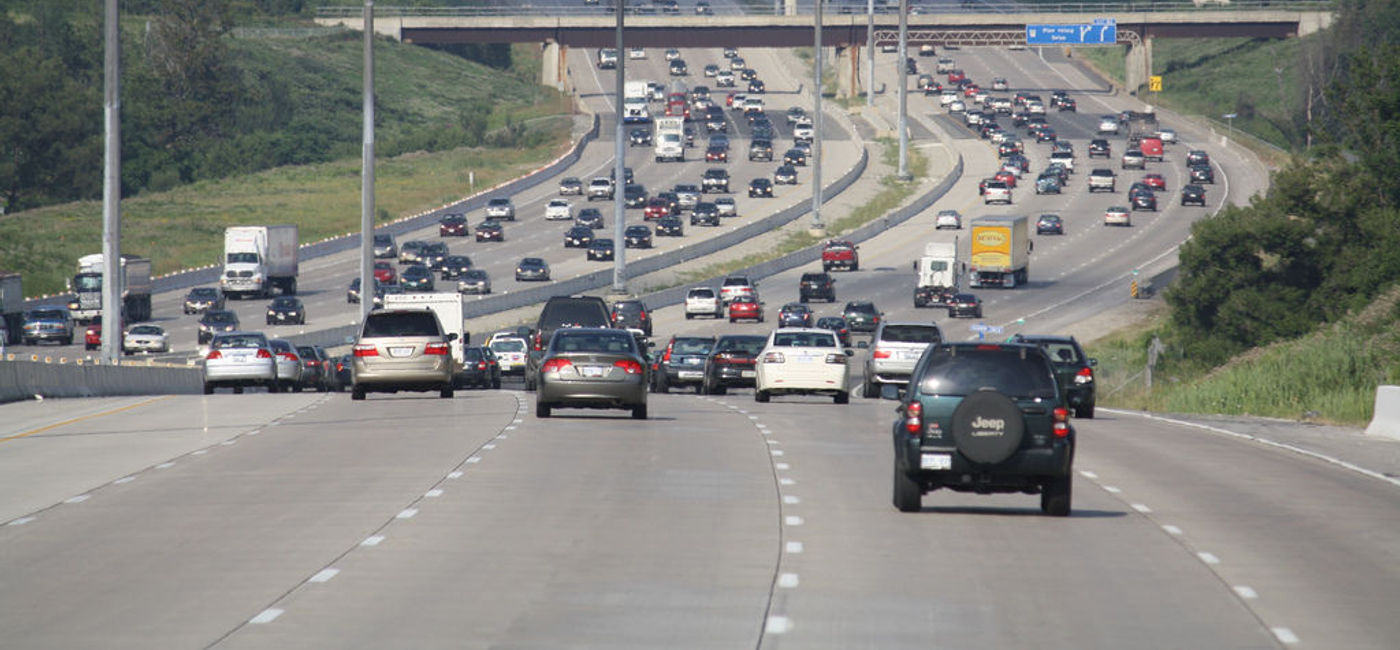 Image: PHOTO: Traffic on a highway. (photo via Flickr/Danielle Scott)