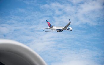 Delta Air Lines plane.