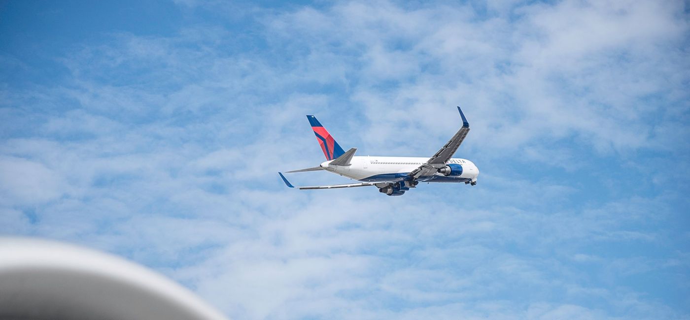 Image: Delta Air Lines plane. (photo via Delta Air Lines Media)