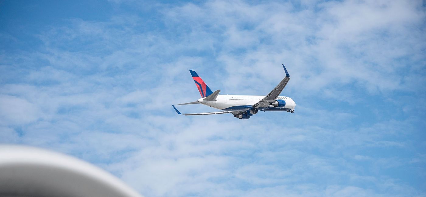 Image: Un avion de Delta en vol. (PHOTO: courtoisie de Delta Airlines) (Delta Air Lines Media)