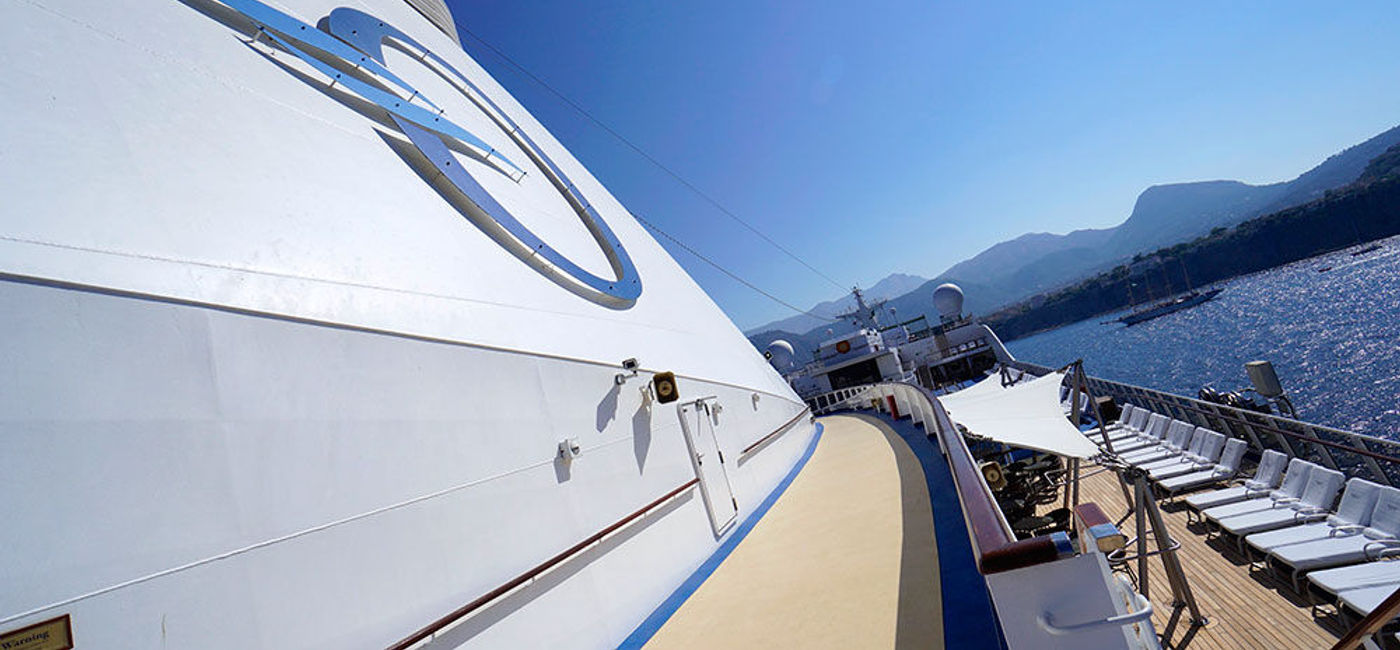 Image: Oceania Cruises' Riviera. (Photo Credit: Jason Leppert)