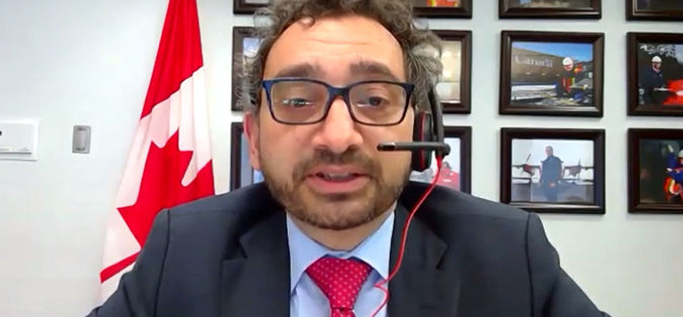 Image: Transport Minister Omar Alghabra (Photo: TRAN Committee)