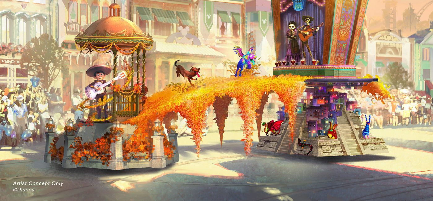 Image: PHOTO: Artist concept for Disneyland Resort's all-new 'Magic Happens' parade. (photo courtesy of Disneyland Resort)