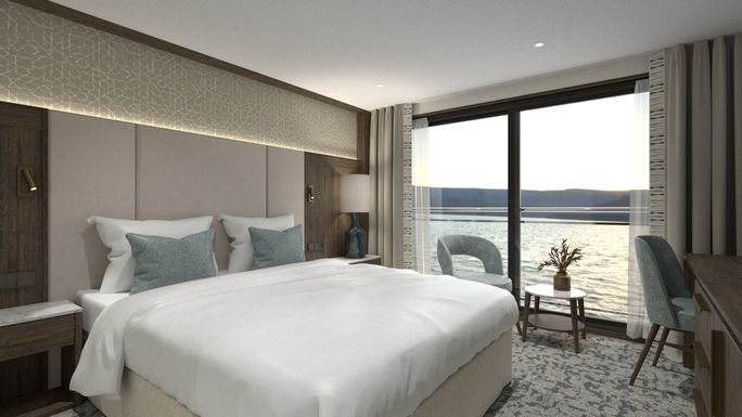 MS Porto Mirante Diamond and Ruby Deck Double Cabin