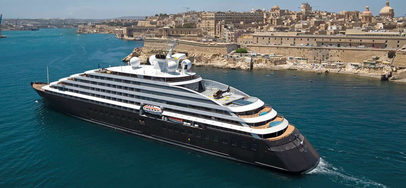 Image: Scenic Eclipse in Malta (Photo Credit: Scenic Eclipse in Malta)