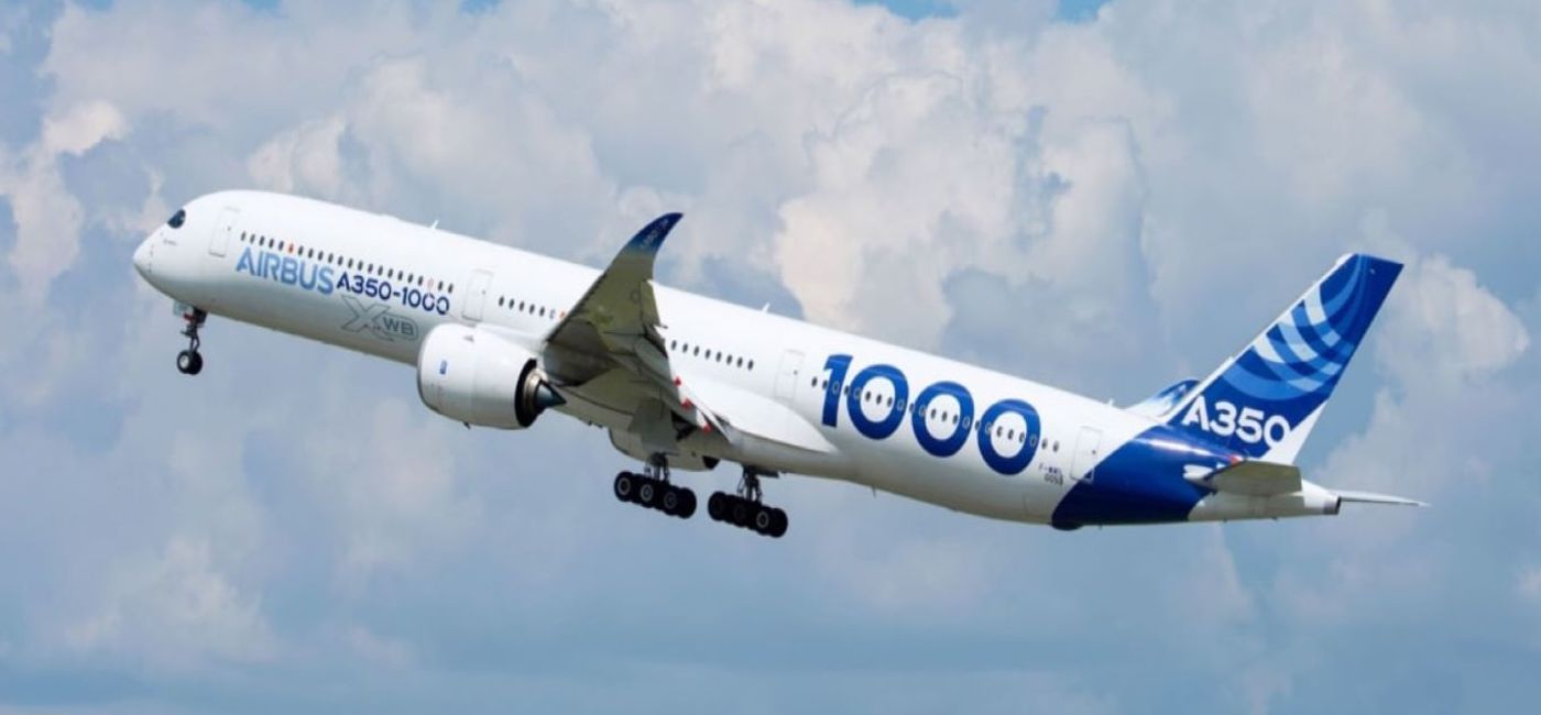 Image: Airbus' A350-1000 test aircraft. (photo via Airbus)