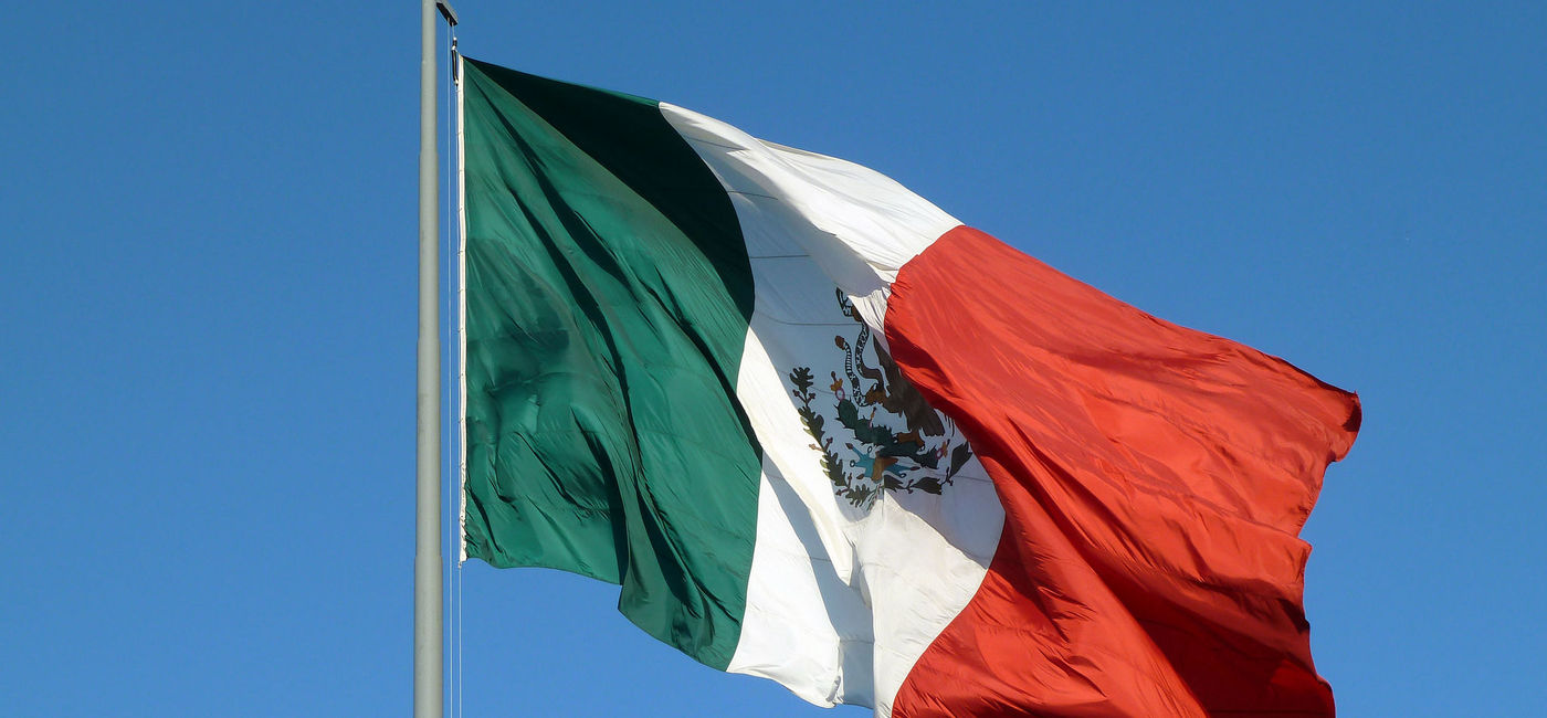 Image: PHOTO: Mexico Mexican flag. (photo via Flickr/Rob Young)
