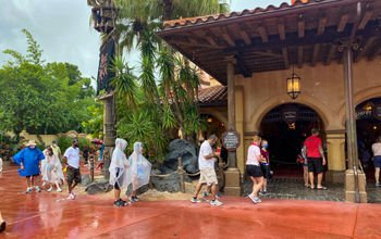 Pirates of the Caribbean Distanced Queue at Walt Disney World's Magic Kingdom