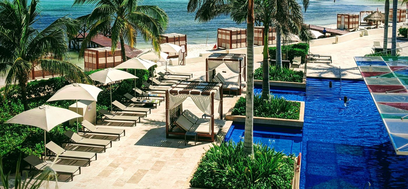 Image: PHOTO: A gorgeous view at the Hyatt Ziva Cancun. (photo by Eric Bowman)