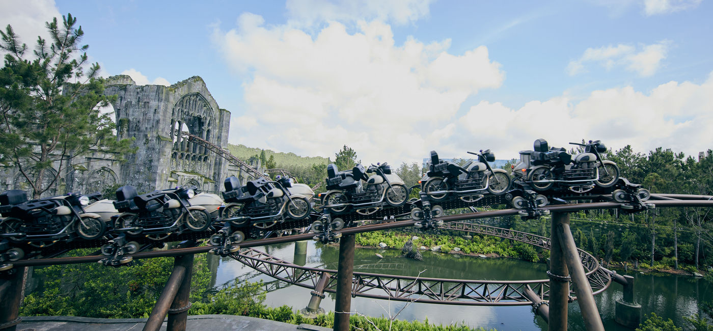 Image: Hagrid's Magical Creatures Motorbike Adventure at Universal Orlando (Photo via Universal Orlando Resort)