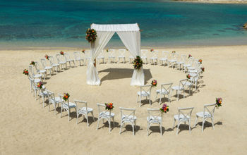 Sandals wedding decor