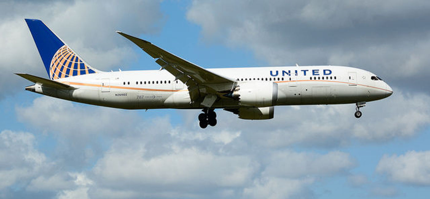 Image: PHOTO: A United flight had to circle for four hours after a mechanical issue before returning to its point of origin. (Photo via Flickr/Masakatsu Ukon)