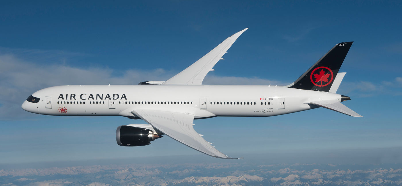 Image: Equipo Boeing 787-9 de Air Canada en trayecto hacia México. (Foto de air Canada). (Courtoisie Air Canada)