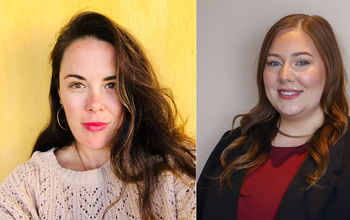 From left to right: Kelly Predmesky and Bentlie Logan.