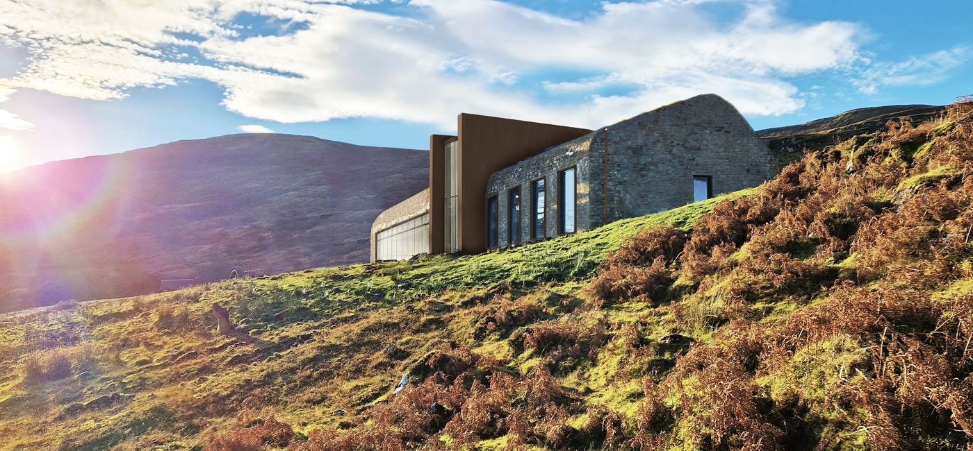 Image: Exterior of the Hub, the main building at The Bracken Hide. (photo via The Bracken Hide) (Photo Credit: (photo via The Bracken Hide))