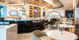 Delta Sky Club at JFK Airport.