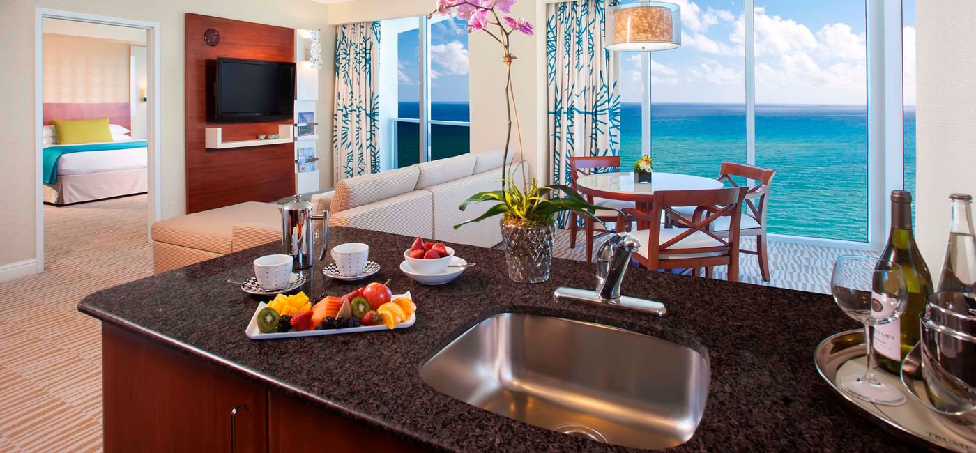 Image: One-Bedroom Suite at Trump International Beach Resort Miami. (photo courtesy of Trump International Beach Resort)