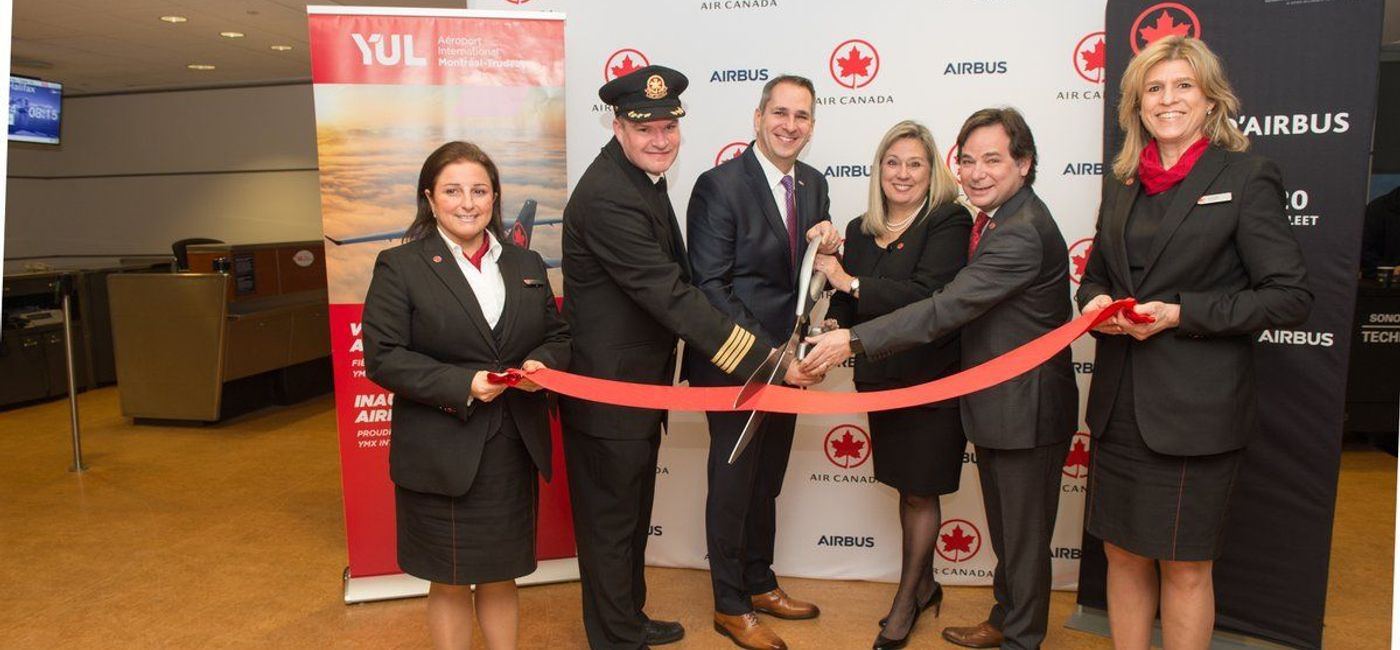 Image: Vol inaugural A220-300 Air Canada (Vol inaugural A220-300 Air Canada)