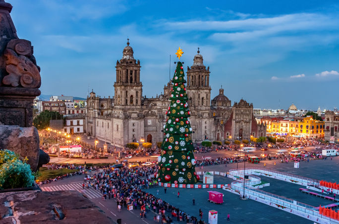 Metropolitan Cathedral in Zocalo. Metropolitan Cathedral in Zocalo.