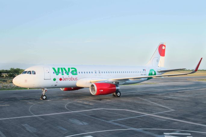 Viva Aerobus aircraft