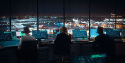Air traffic controllers. 